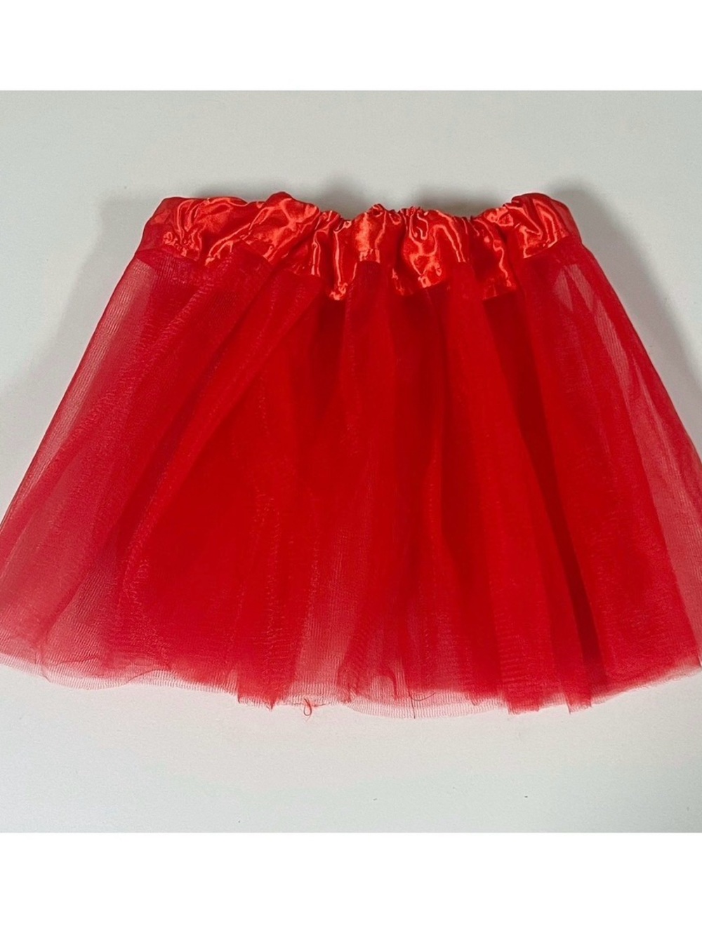 Red Costume Cosplay Halloween Princess Fairy Tutu Mini Skirt Bottoms O/S ♥️✨